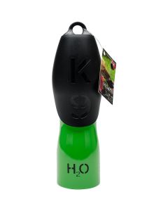 H2O4K9 Stainless Steel K9 Water Bottle 25oz-Treefrog Green