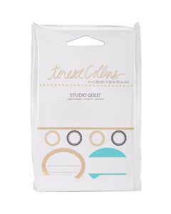 Teresa Collins Studio Gold Label Stickers 66/Pkg-