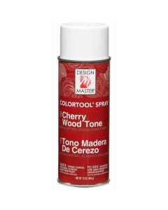 Design Master Glossy Stain Aerosol Spray 12oz-Cherry Wood Tone