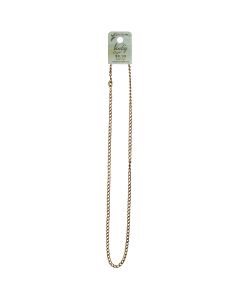 Vintaj Metal Chain 18"-Delicate Cable 3mmX2mm 1/Pkg