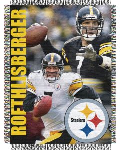 The Northwest Company Ben Roethlisberger - Steelers  "Players" 48x60 Tapestry Throw
