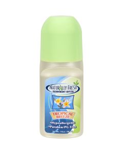Naturally Fresh Roll On Deodorant Crystal Tropical Breeze - 3 oz