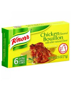 Knorr Bouillon Cubes - Chicken - Extra Large - 2.5 oz - Case of 24