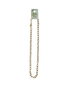 Vintaj Metal Chain 18"-Etched Cable 6mm 1/Pkg