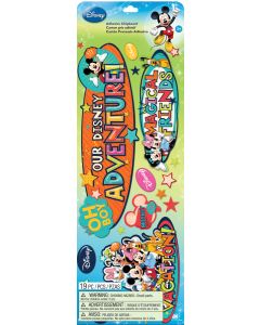 EK Success Disney Adhesive Chipboard-Mickey Family - Titles