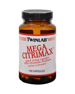 Twinlab Mega Citrimax - 100 Capsules