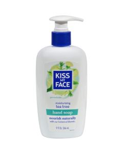 Kiss My Face Moisture Soap Tea Tree - 9 fl oz