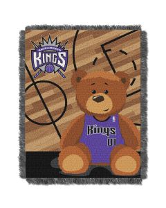 The Northwest Company Kings  Baby 36x46 Triple Woven Jacquard Throw - Half Court Series