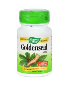Nature's Way Goldenseal Root - 50 Capsules