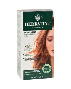 Herbatint Permanent Herbal Haircolour Gel 7M Mahogany Blonde - 135 ml