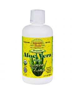 Dynamic Health Organic Aloe Vera Juice Lemon Lime - 32 fl oz