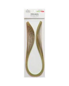 Quilled Creations Quilling Paper Highlights .125" 50/Pkg-Green & Red