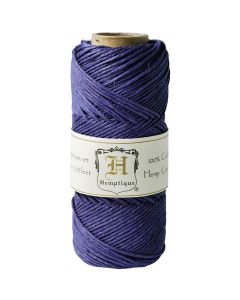 Hemptique Hemp Cord Spool 20lb 205'-Navy