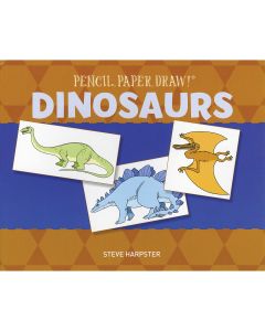 Sterling Publishing-Pencil, Paper, Draw! Dinosaurs