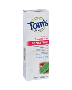 Tom's of Maine Sensitive Toothpaste Wintermint - 4 oz - Case of 6