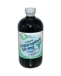 World Organic Liquid Chlorophyll Mint - 50 mg - 16 fl oz