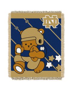 The Northwest Company Notre Dame College Baby 36x46 Triple Woven Jacquard Throw - Fullback Series