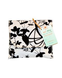 Eco Ditty Sandwich Bag - Whispering Grass Black and White