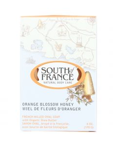 South Of France Bar Soap - Orange Blossom Honey - 6 oz - 1 each
