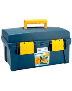 Pro Art Storage Box W/Inner Tray-16"X8.9"X8.6" Blue & Yellow