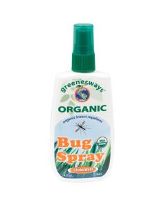 Greenerways Organic Bug Spray - Organic - Counter Display - 4 fl oz - 1 Case