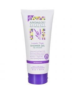 Andalou Naturals Shower Gel - Lavender Thyme Refreshing - 8.5 fl oz
