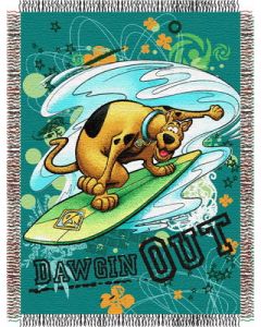 The Northwest Company Scooby Doo - Dawgin Out 48"x60" Tapestry Throw