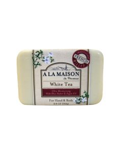 A La Maison Bar Soap White Tea - 8.8 oz