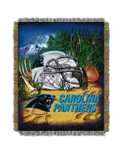 The Northwest Company Panthers  "Home Field Advantage" 48x60 Tapestry Throw