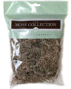 Quality Growers Preserved Spanish Moss 108.5 Cubic Inches-Natural