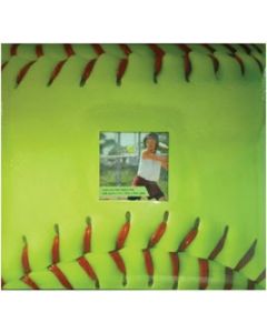 MBI Sport & Hobby Post Bound Album W/Window 12"X12"-Fast Pitch