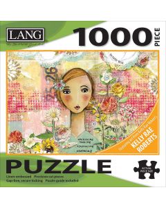 LANG NEW! Jigsaw Puzzle 1000 Pieces 29"X20"-Joyful Girl