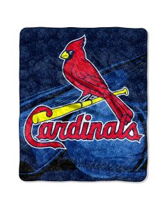 The Northwest Company CARDINALS  50x60 Sherpa Throw