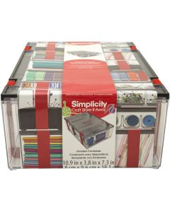 Wrights Divided Container 10.9"X3.8"X7.3"-
