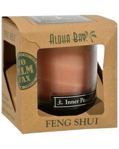 Aloha Bay Feng Shui Elements Palm Wax Candle - Earth/Inner Peace - 2.5 oz