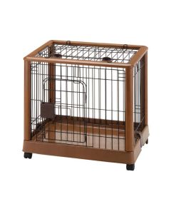 Richell Mobile Pet Pen 640 Small Autumn Matte 25.2" x 18.1" x 22.4"