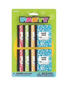 Unique Industries Party Favors 8/Pkg-Phone Books