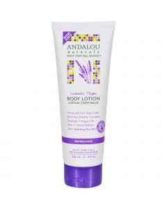 Andalou Naturals Body Lotion - Lavender Thyme Refreshing - 8 fl oz
