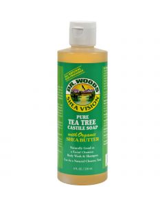 Dr. Woods Shea Vision Pure Castile Soap Tea Tree - 8 fl oz
