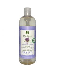 Organic Indulgence Foaming Hand Wash Refill French Lavender and Plumeria - 16 fl oz