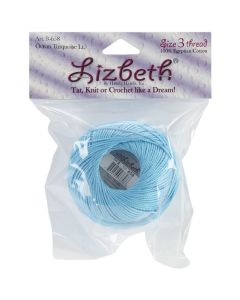 Handy Hands Lizbeth Cordonnet Cotton Size 3-Ocean Turquoise Light