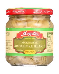 Mezzetta Artichoke Hearts - Marinated - Imported - 6.5 oz - 1 each (Pack of 3) - Mezzetta Artichoke Hearts - Marinated - Imported - 6.5 oz - 1 each (Pack of 3)