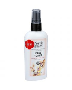 Nourish Organic Face Toner - Refreshing and Balancing - Rosewater and Witch Hazel - 3 oz