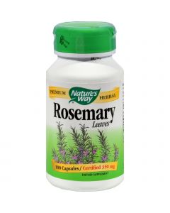 Nature's Way Rosemary Leaves - 100 Capsules