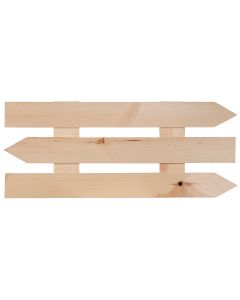 Walnut Hollow Rustic Arrow Pallet-9.875"X24"