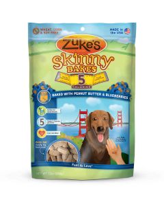 Zuke's Skinny Bakes 5's Peanut Butter and Blueberry 12 oz.