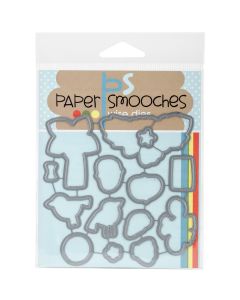 Paper Smooches Die-Summer Lovin Icons