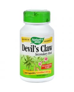 Nature's Way Devil's Claw Secondary Root - 100 Capsules