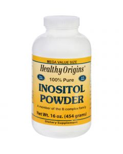 Healthy Origins Inositol Powder - 100 Percent Pure - 16 oz
