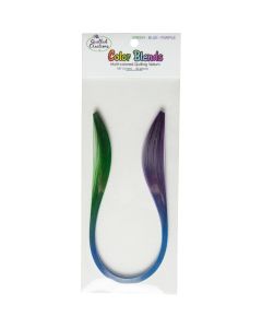 Quilled Creations Quilling Paper Color Blends .125" 50/Pkg-Green, Blue, Purple